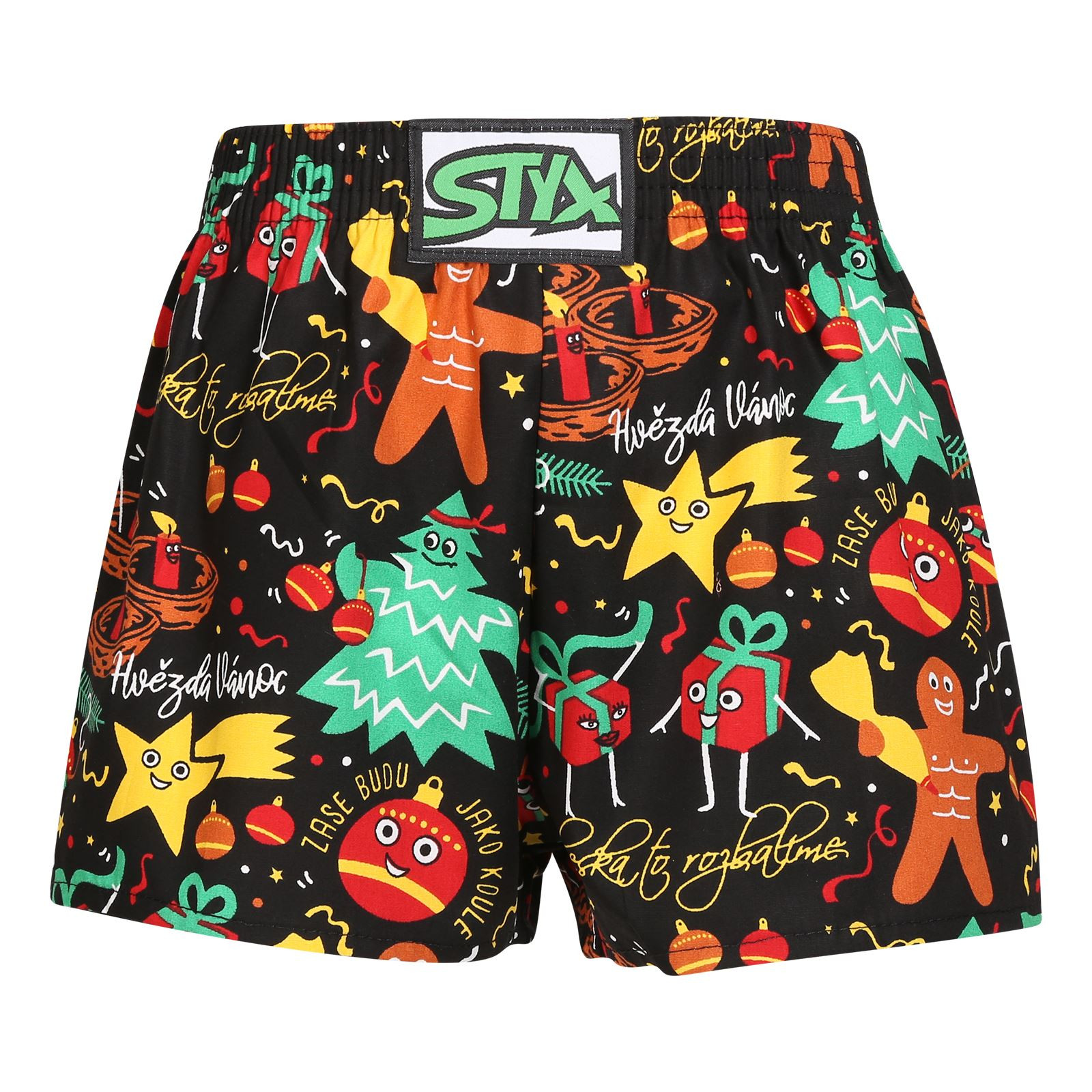 Children's Briefs Styx Art Classic Rubber Christmas Decorations