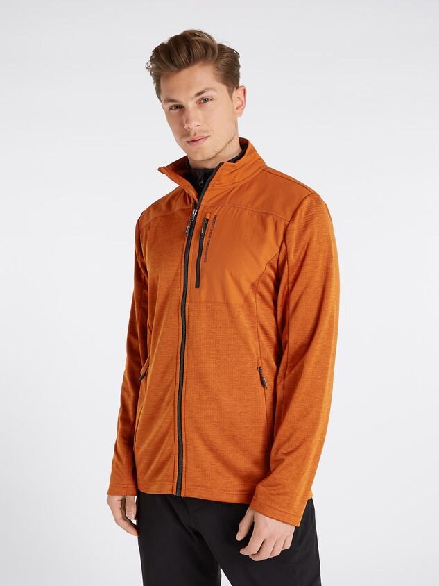 Men&#039;s Fleece Sweatshirt Protest Prthammeren Full Zip Top