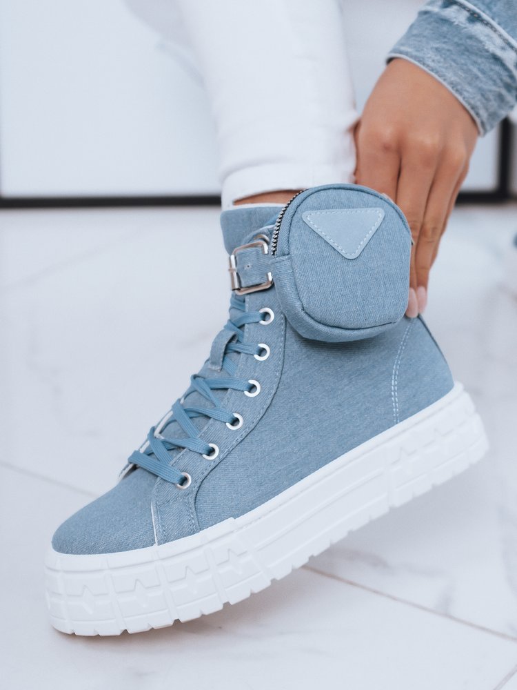 Trampki damskie WEIRA niebieskie Dstreet