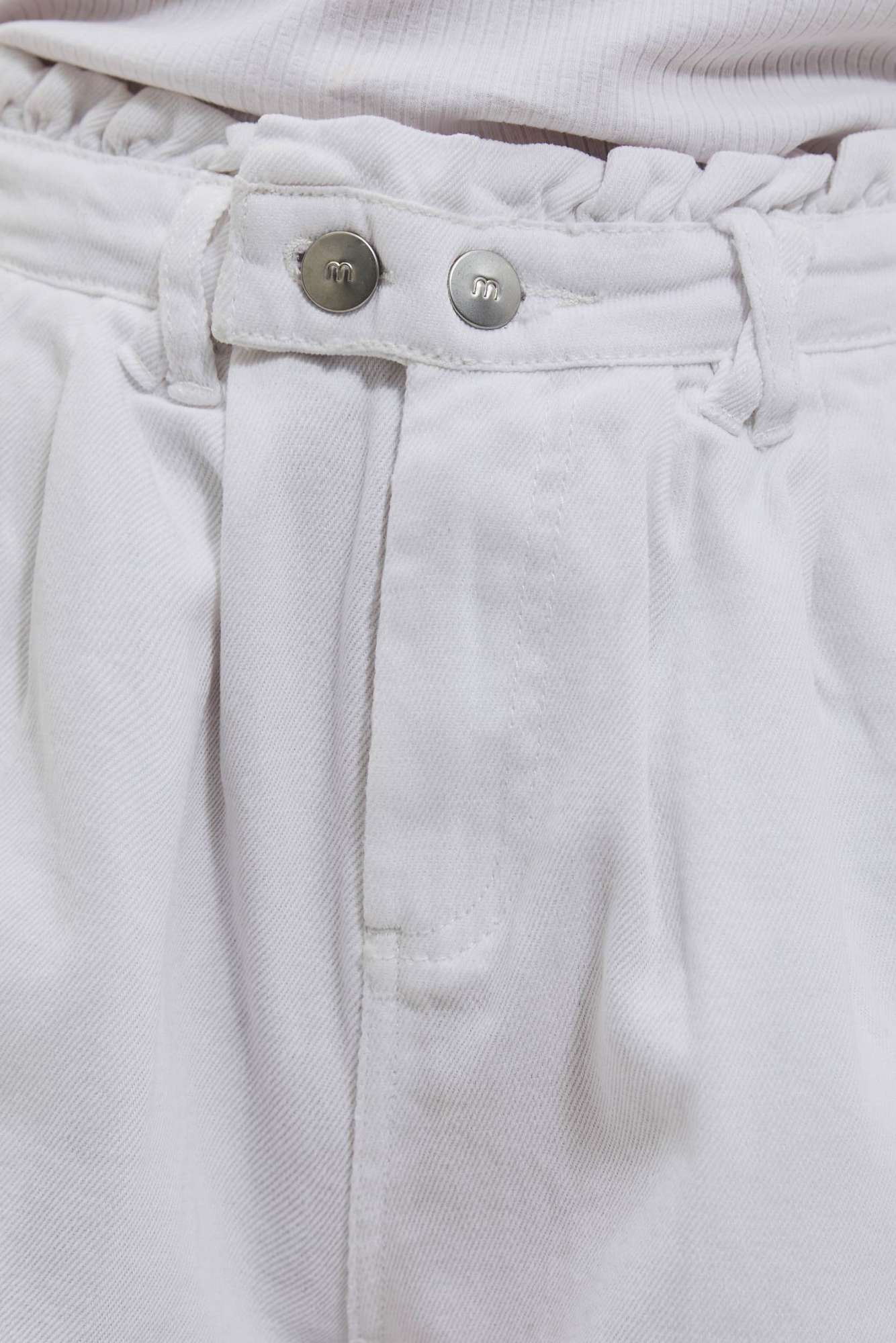 WOMEN&#039;S SHORTS L-SH-4002 WHITE