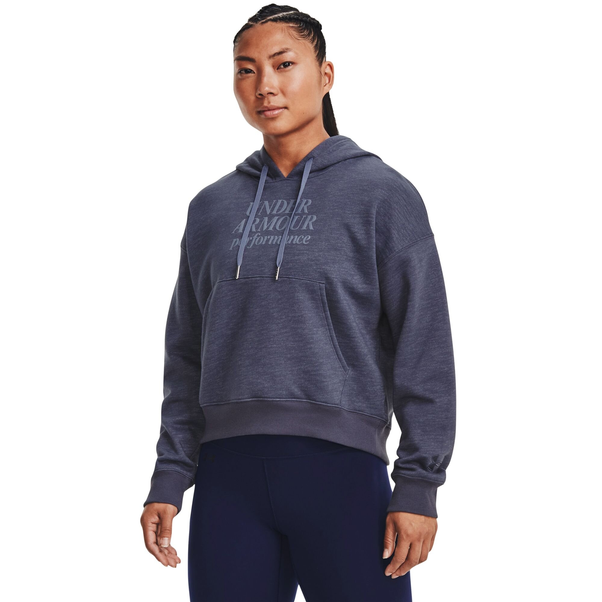 Women's cotton sweatshirt Under Armour Essential Script Hoodie