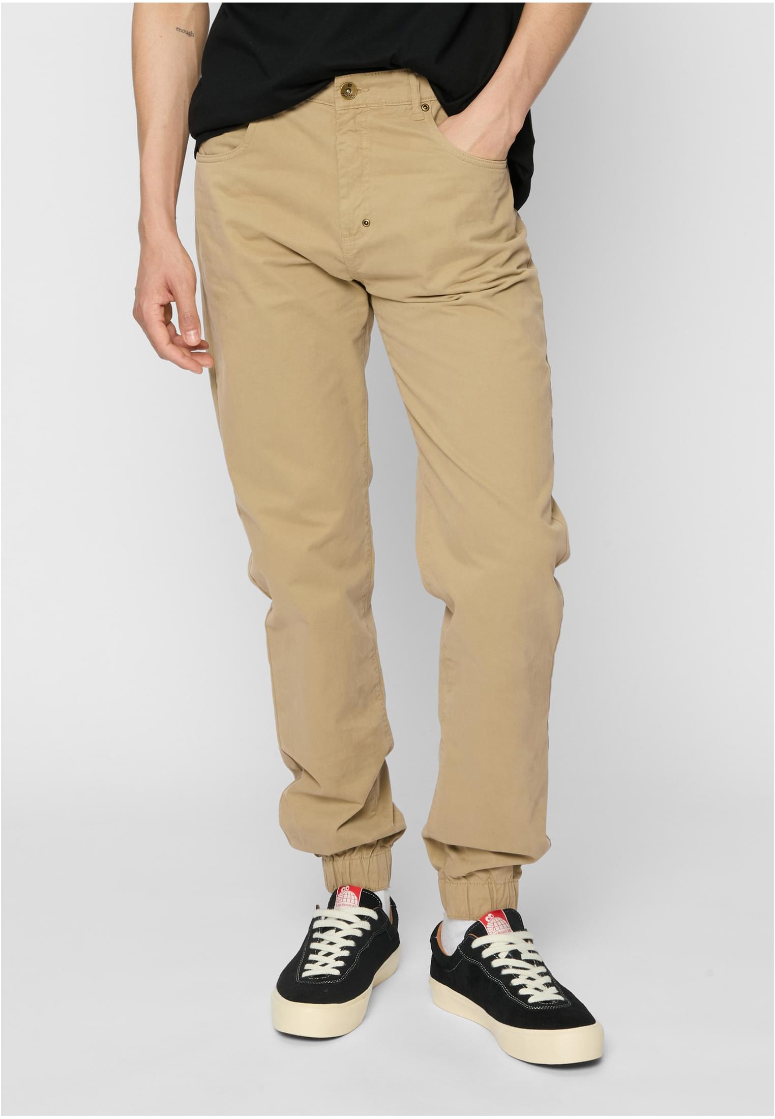 Southpole Twill Pants Warmsand