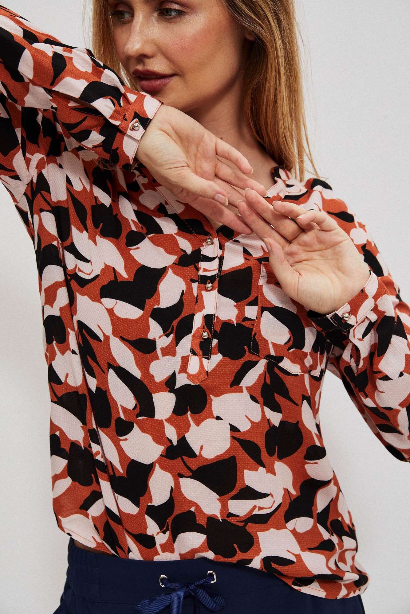 Shirts with floral print