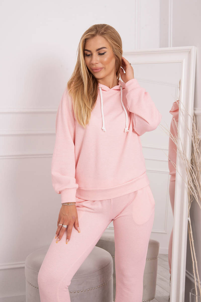 Hoodie Powder Pink