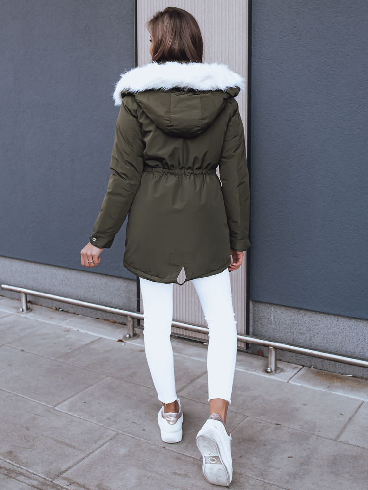 Jacheta parka reversibila pentru femei MELVIN green Dstreet