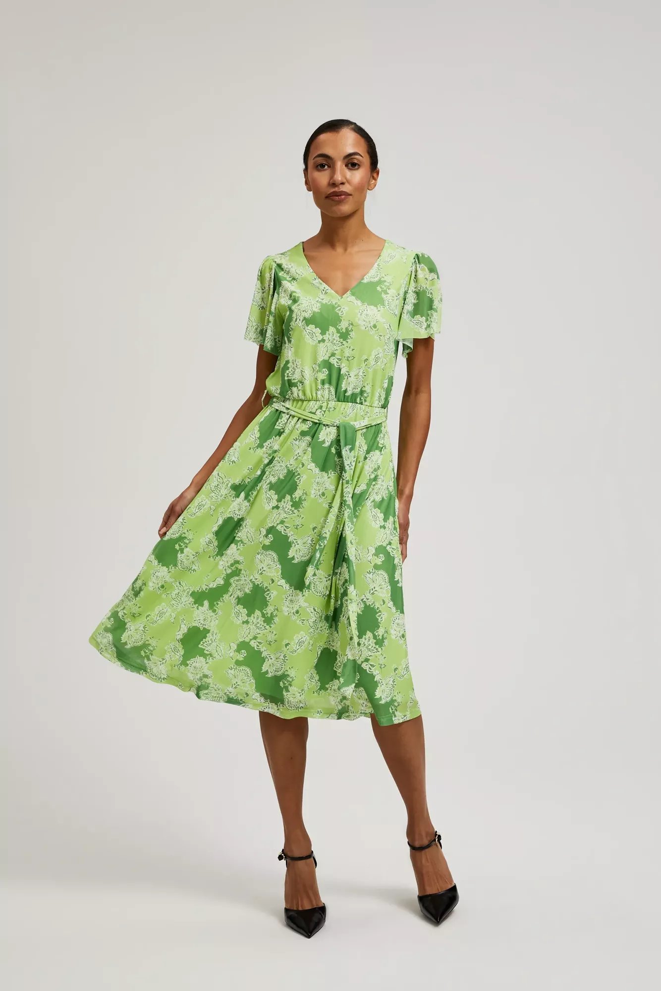 Marisse Women's Dress L-Su-4316 Green