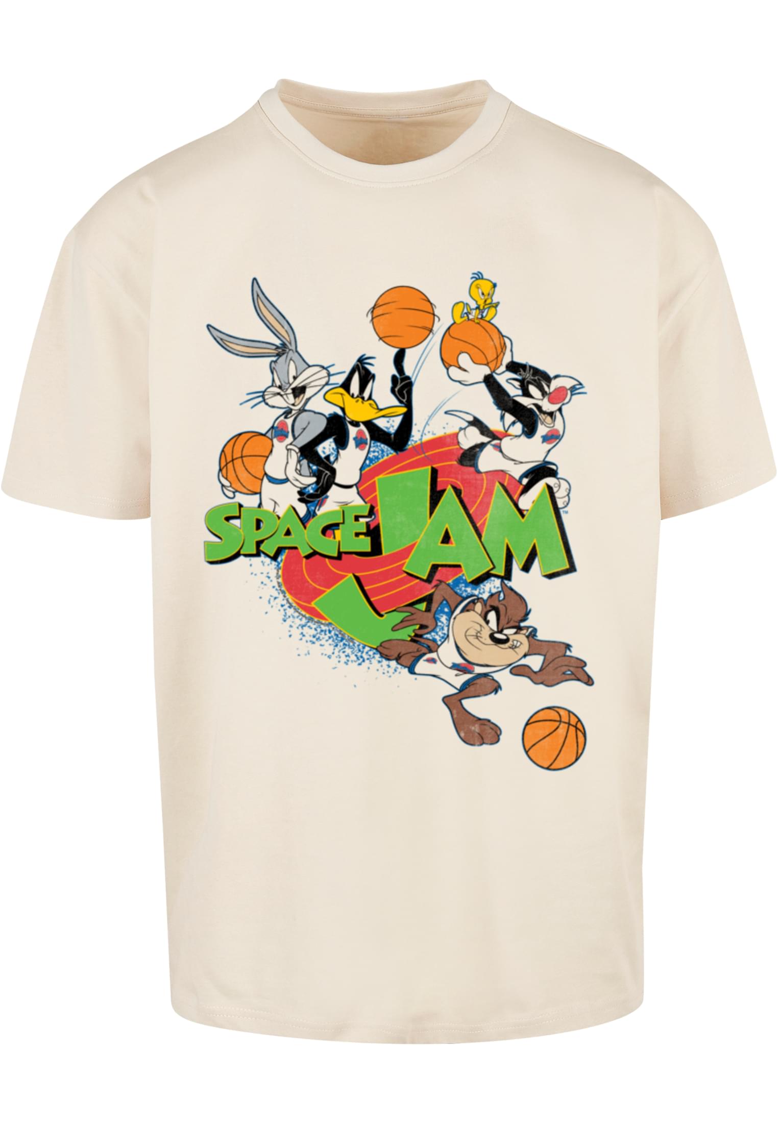 Men's T-shirt Space Jam Team Oversize beige