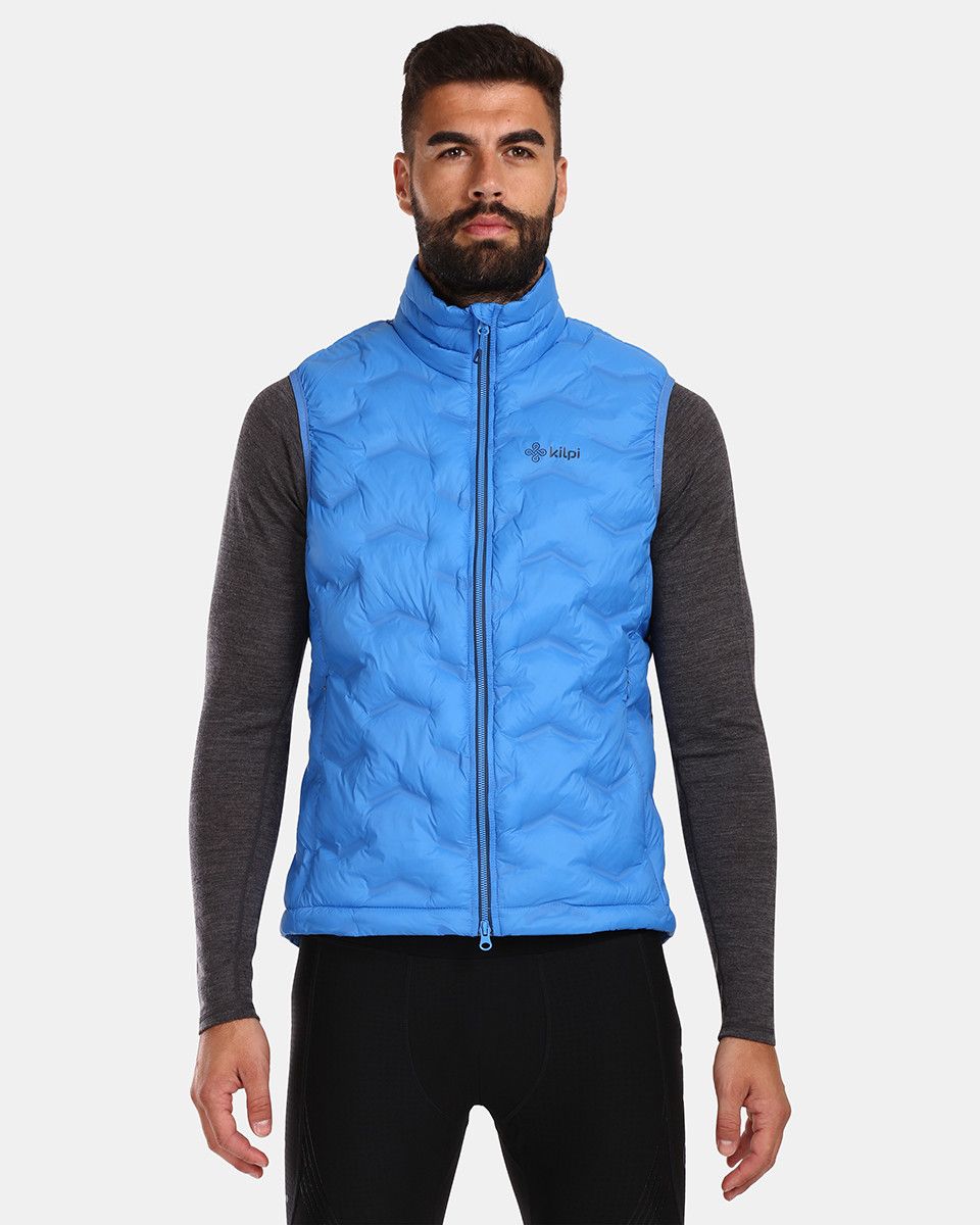Men's insulated vest Kilpi NAI-M Blue