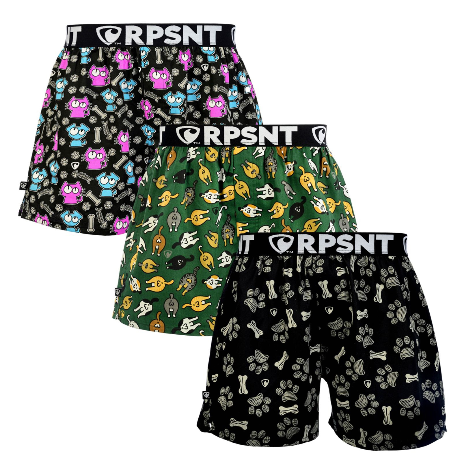 3PACK Mens Shorts Represent exclusive Mike