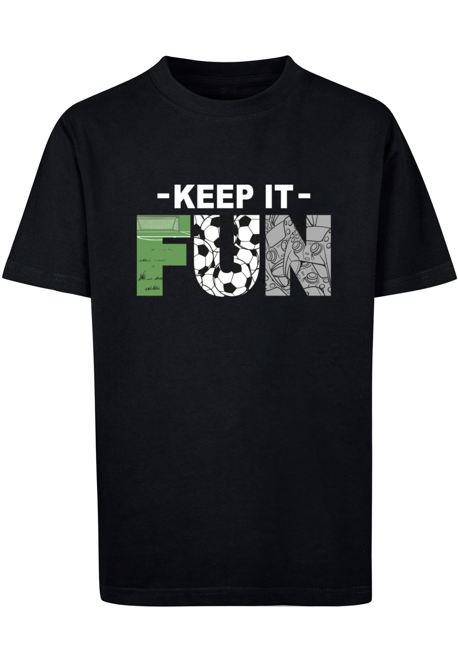 Levně Dětské tričko Keep It Fun černé