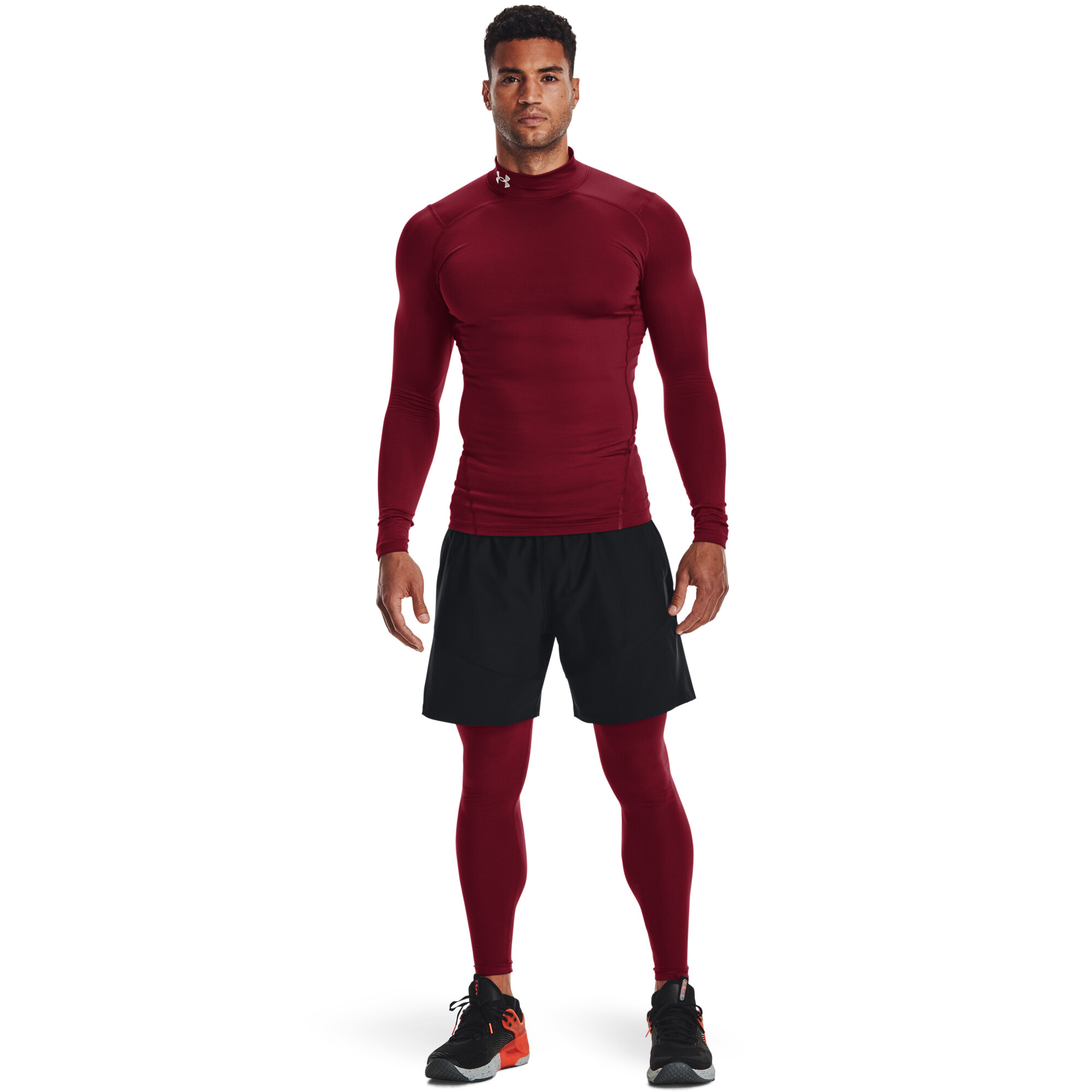 UA CG Armour Comp Mock-RED