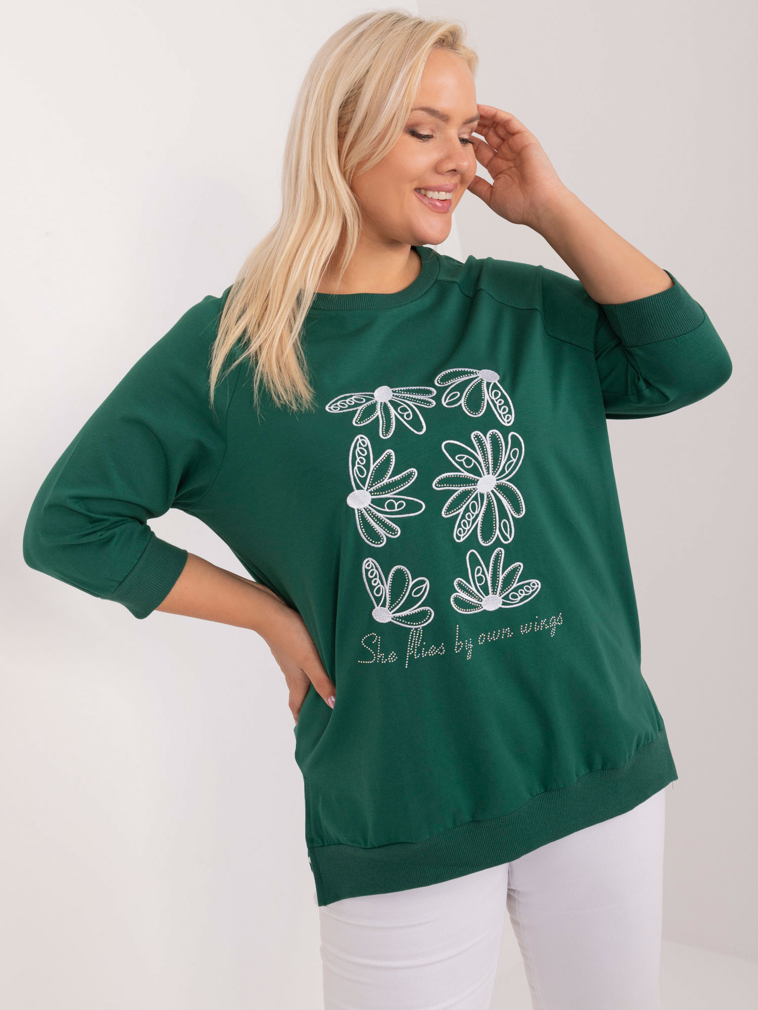 Blouse-RV-BZ-9451.82-dark Green