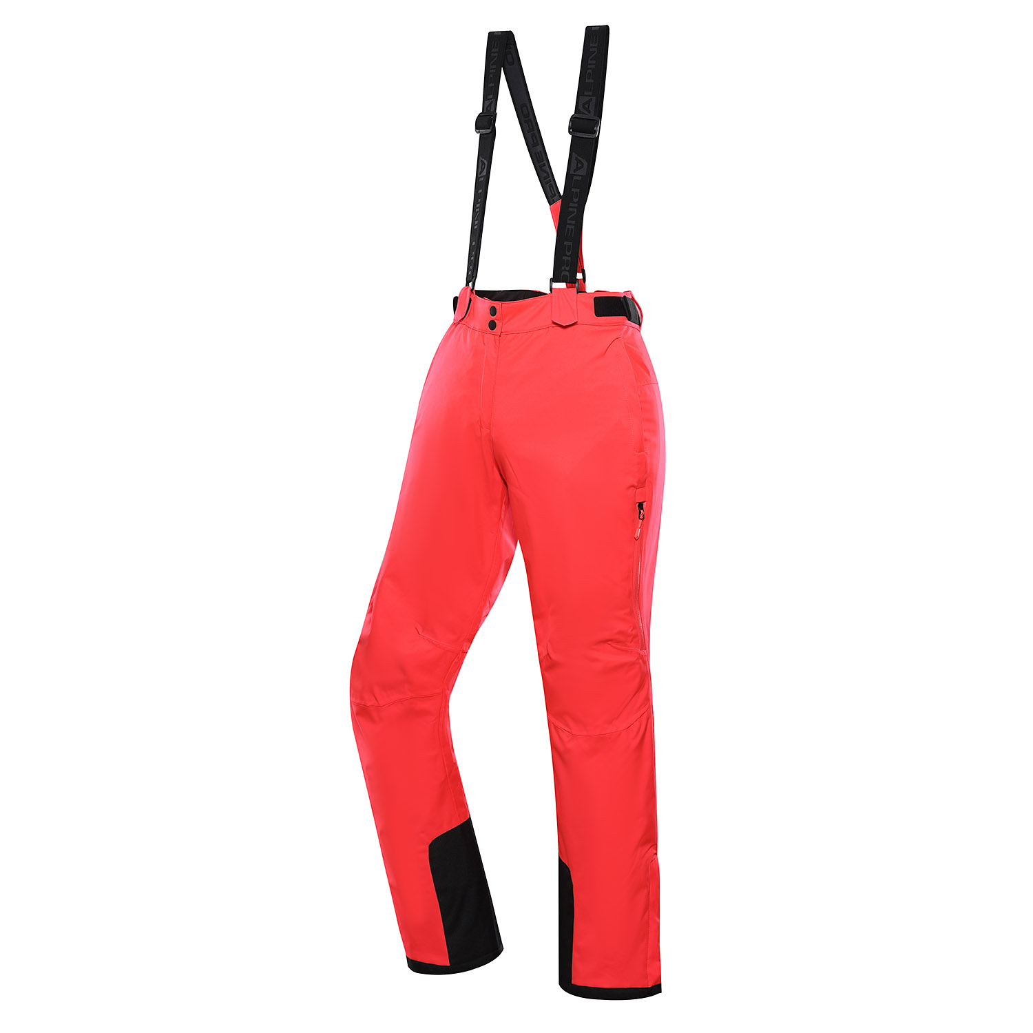 Women's PTX Membrane Ski Pants ALPINE PRO LERMONA Diva Pink