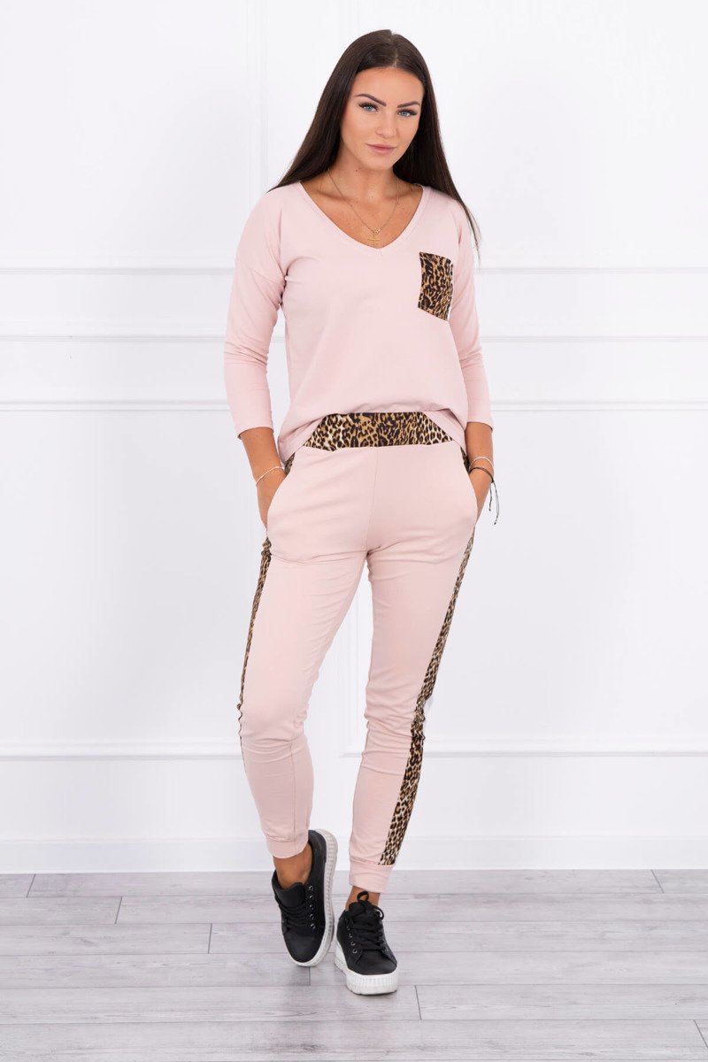 Panther Theme, Dark Powder Pink Set