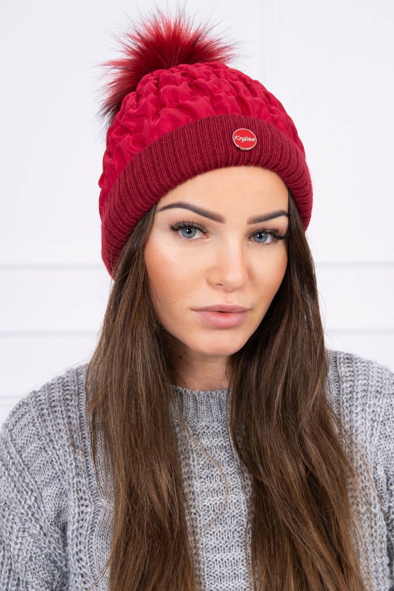 Cap K160 burgundy