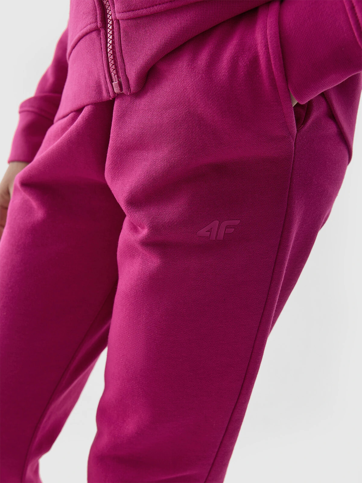 Girls&#039; 4F Jogger Sweatpants - Pink