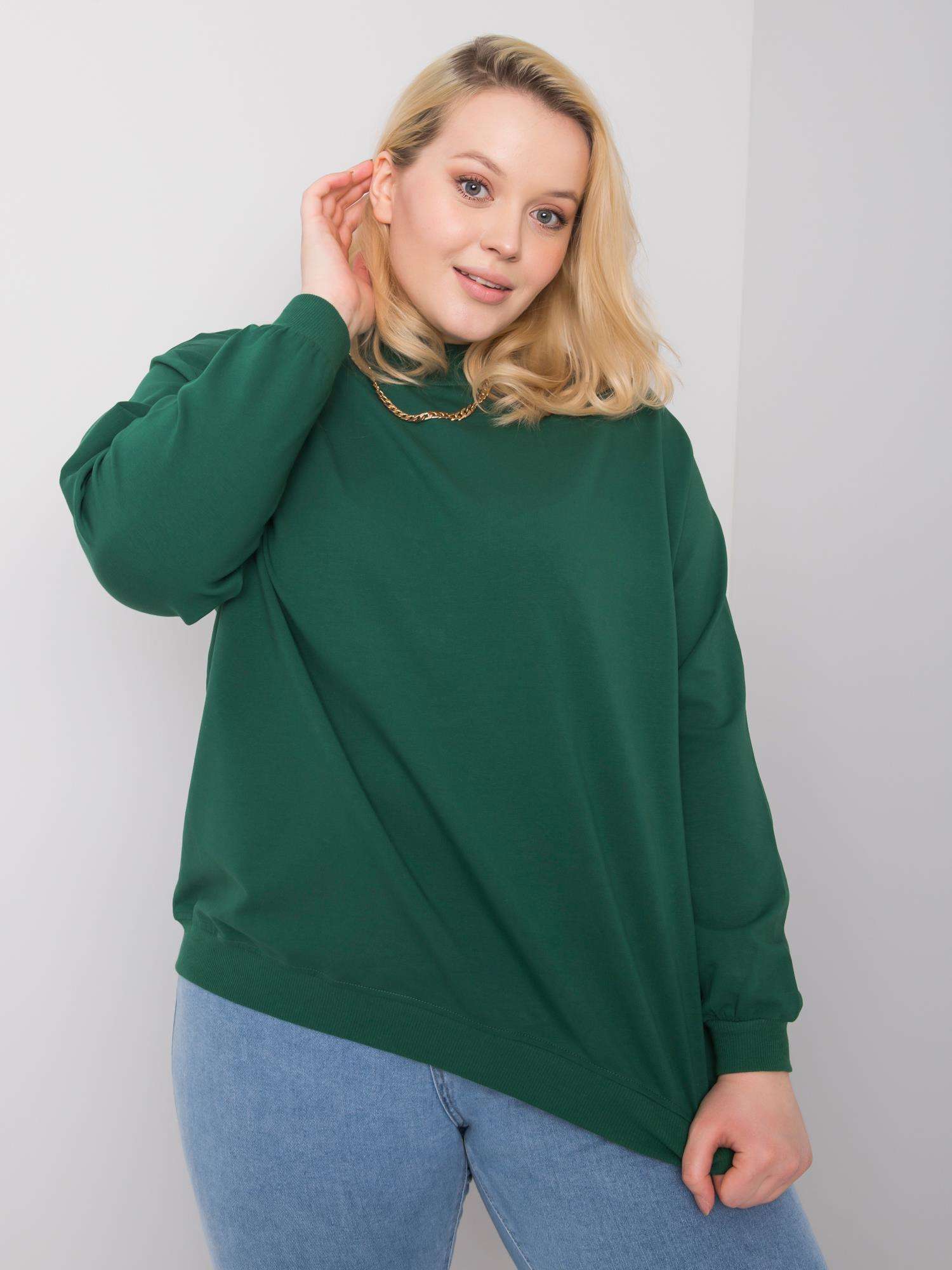 Dark Green Oversize Sweatshirt