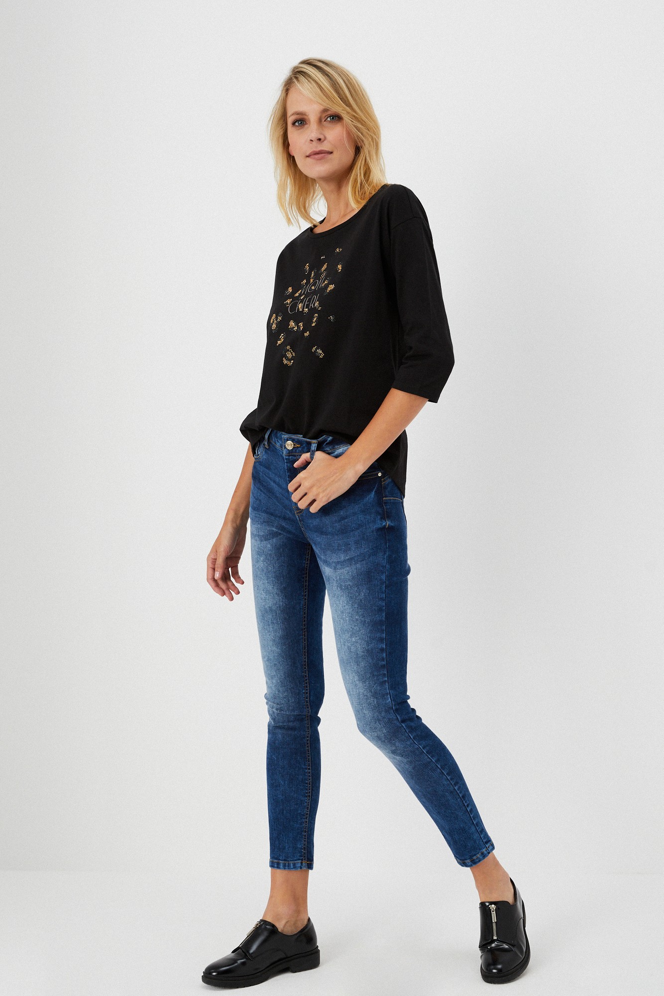 Blugi dama Moodo Skinny fit