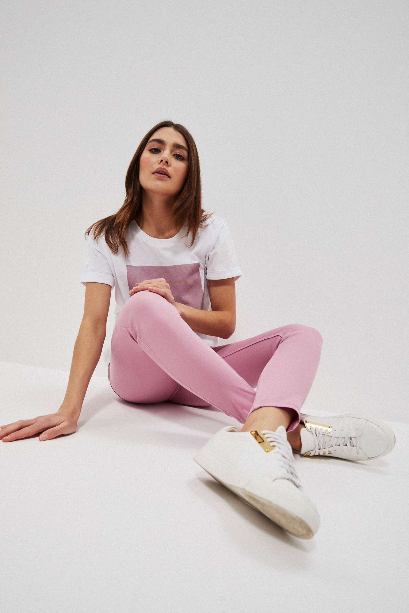 Smooth Trousers - Pink