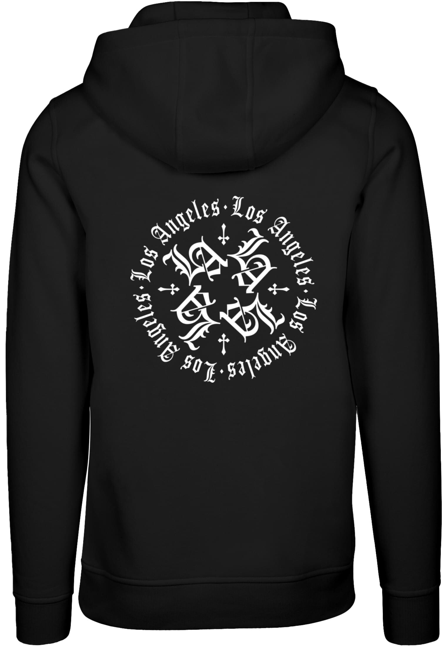 Men&#039;s hoodie Los Angeles Circle black