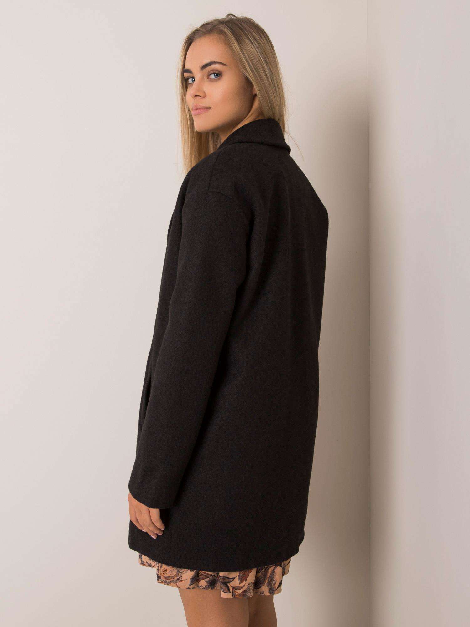 Lady's black coat