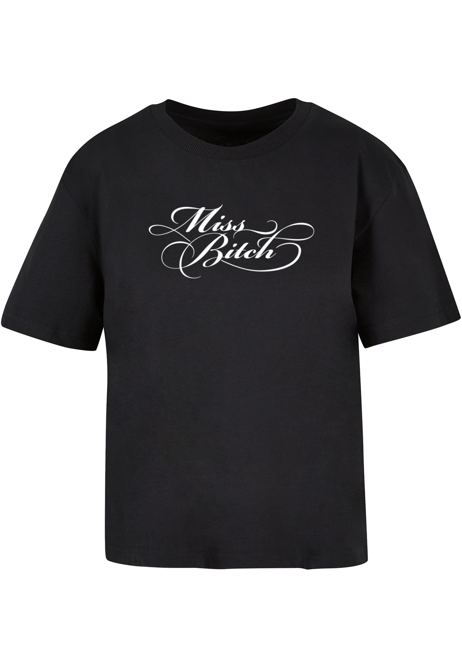 Women's T-shirt Miss Bitch Black