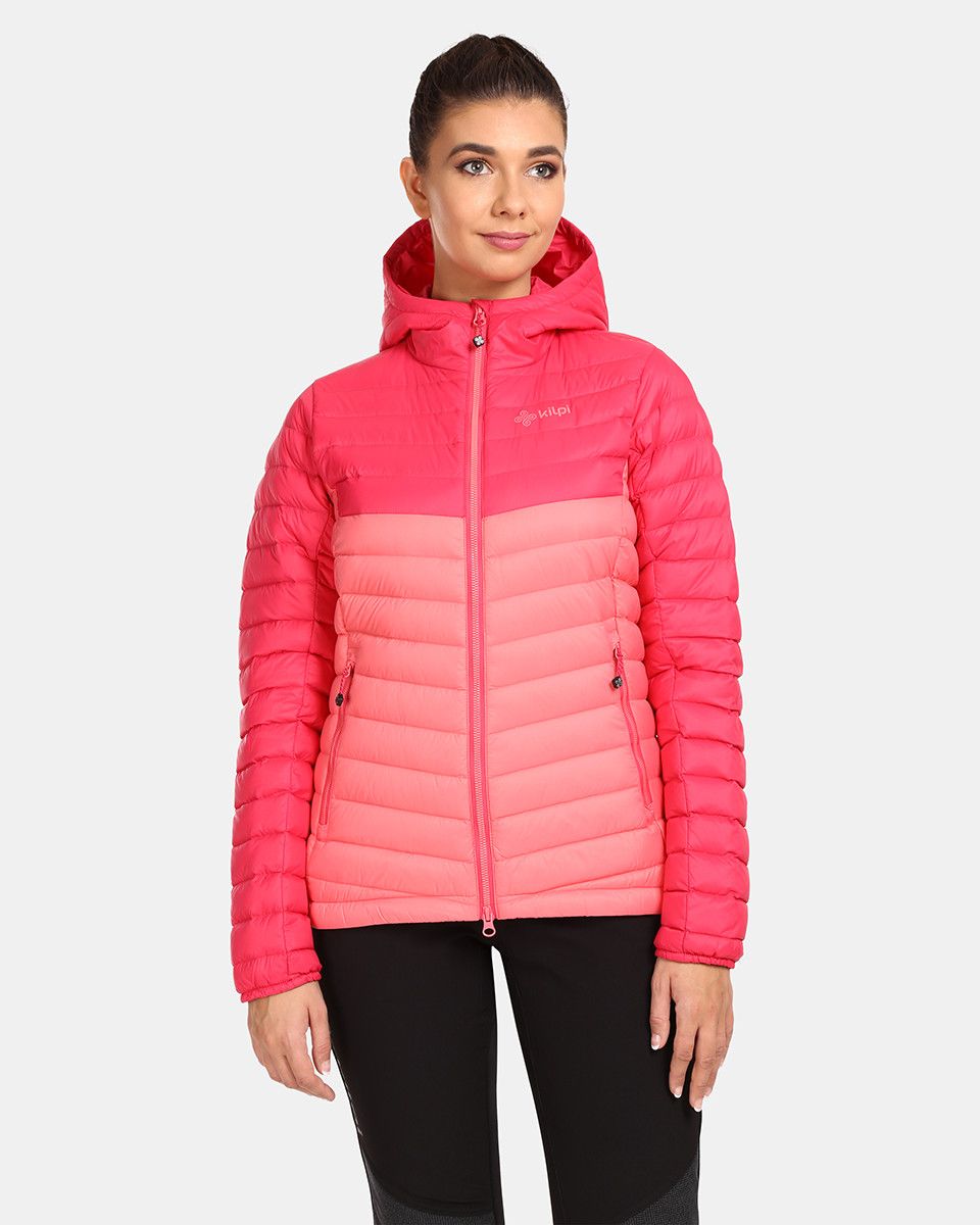 Women's Down Jacket Kilpi PYRAMIDEN-W Pink