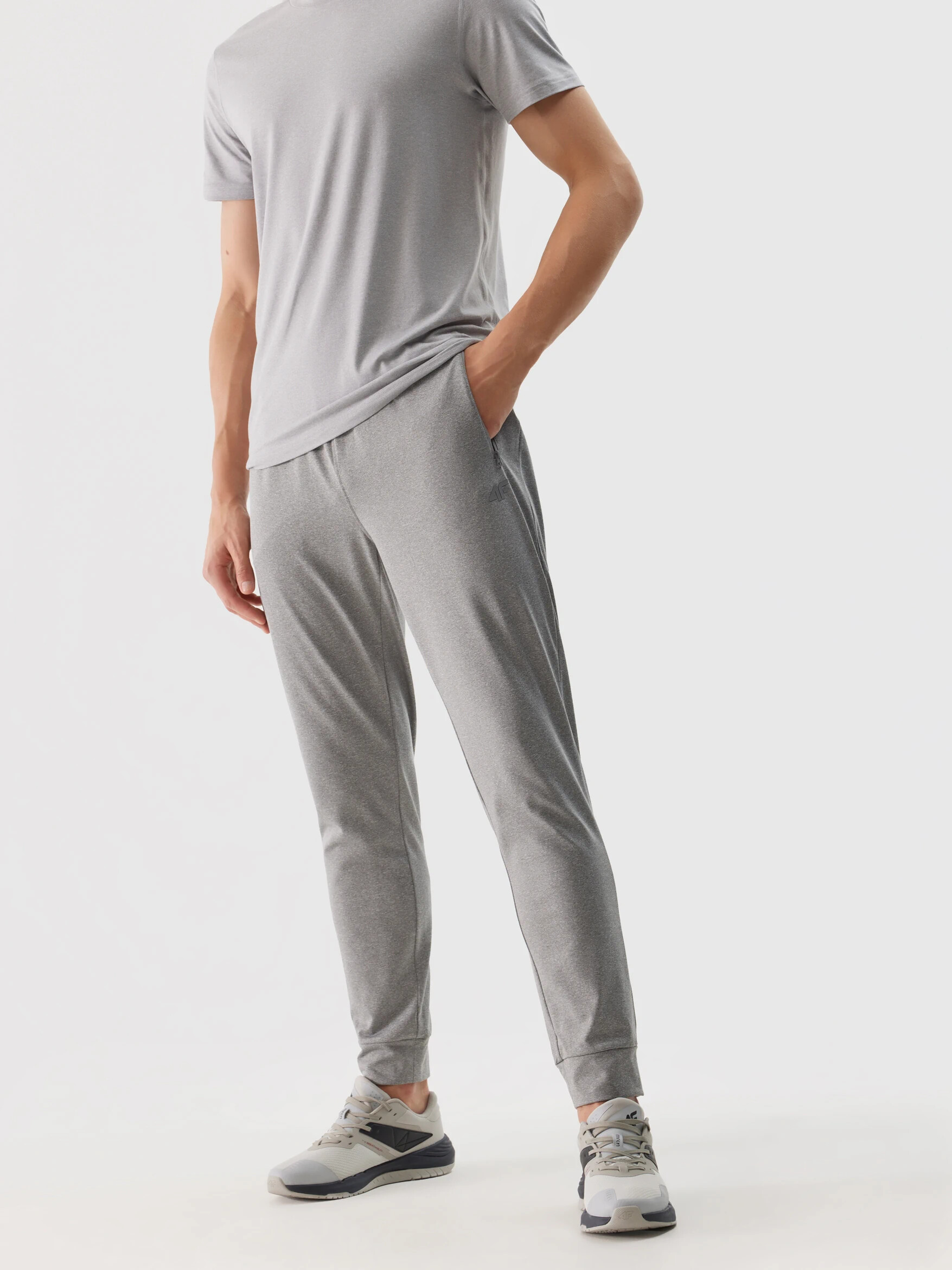 Men&#039;s Sports Quick Drying Pants 4F - Cool Light Grey