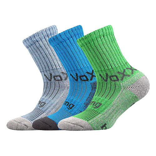 Levně 3PACK dětské ponožky Voxx vícebarevné