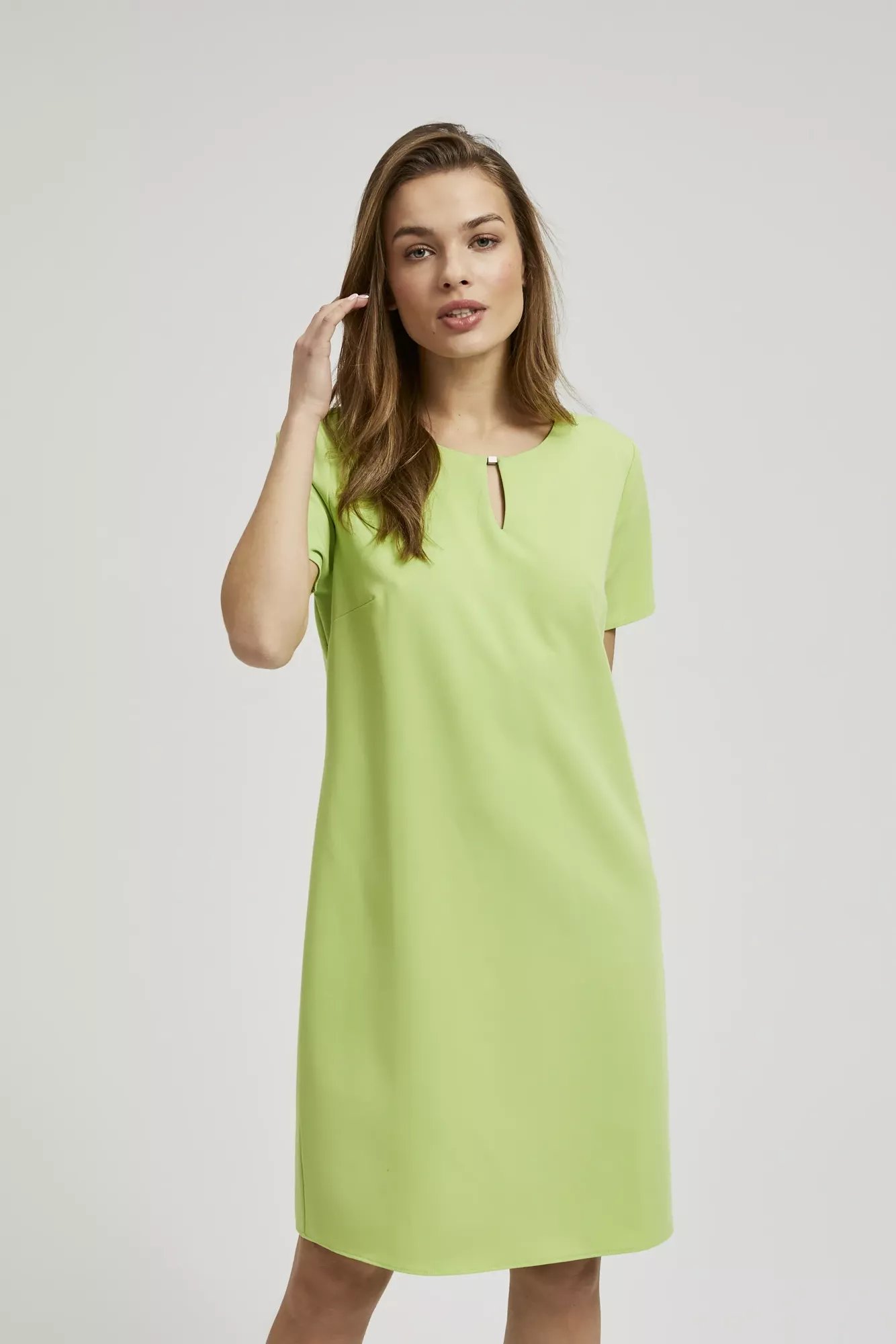 Women's dress MOODO - green