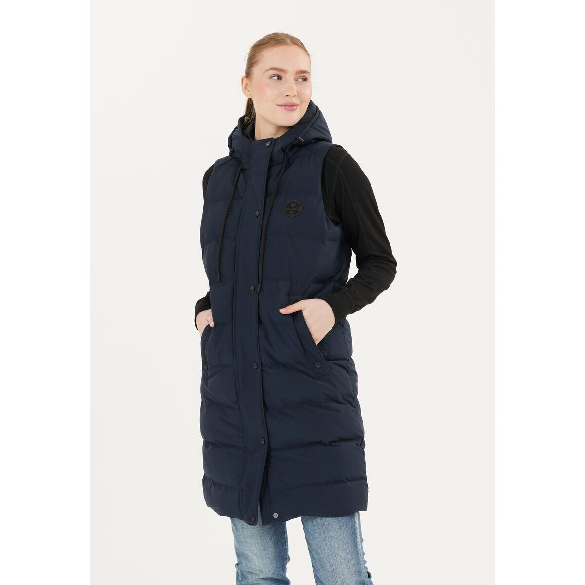 Women's Weather Report Chief W Long Puffer Vest