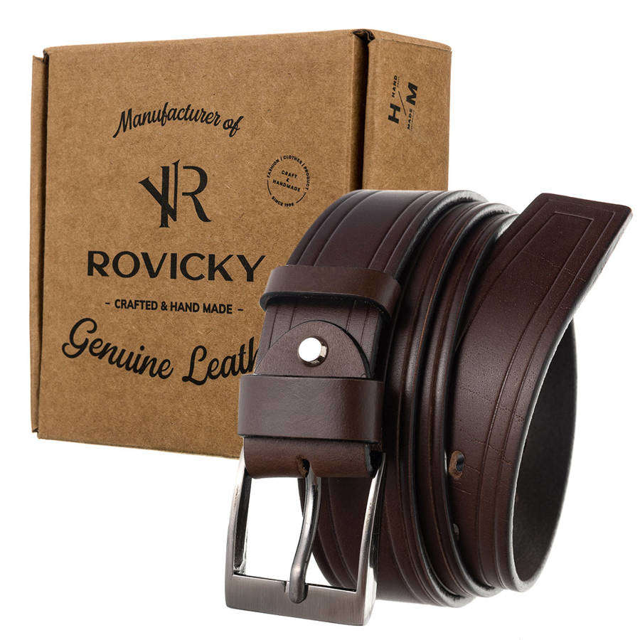 Leather belt ROVICKY