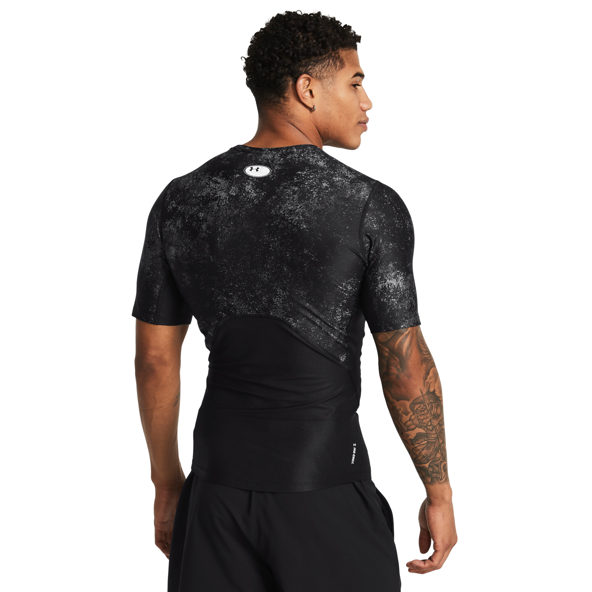 UA HG IsoChill Prtd SS-BLK