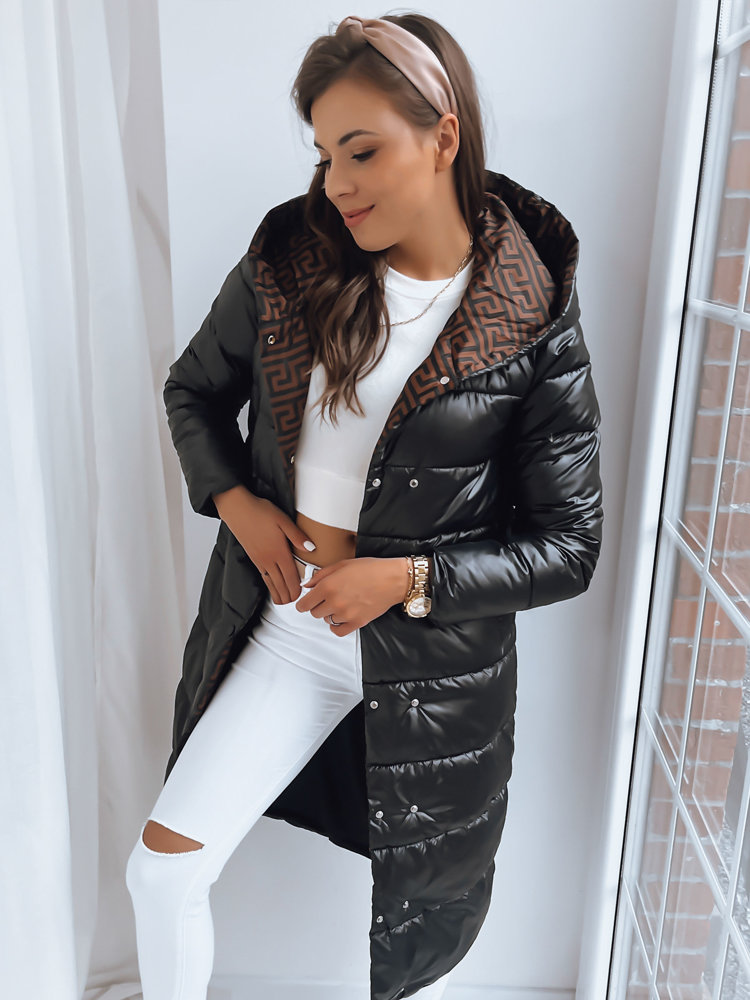 Women's Quilted Jacket CAMY Black Dstreet From