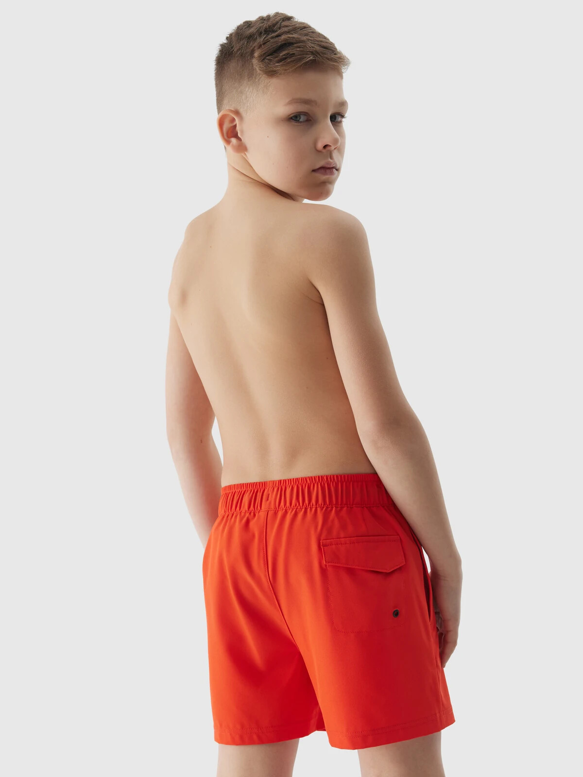 4F Boys&#039; Beach Boardshorts - Red