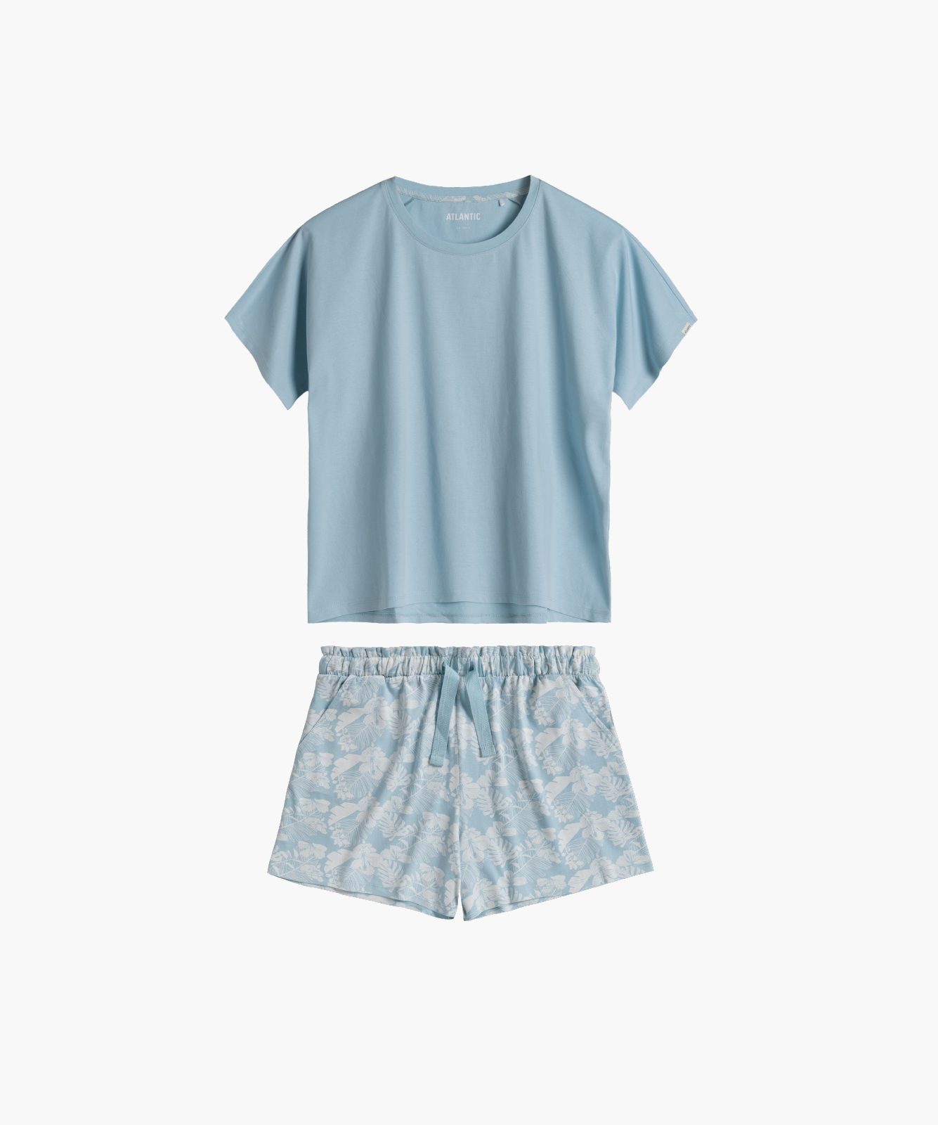 Women's pyjamas ATLANTIC - light blue