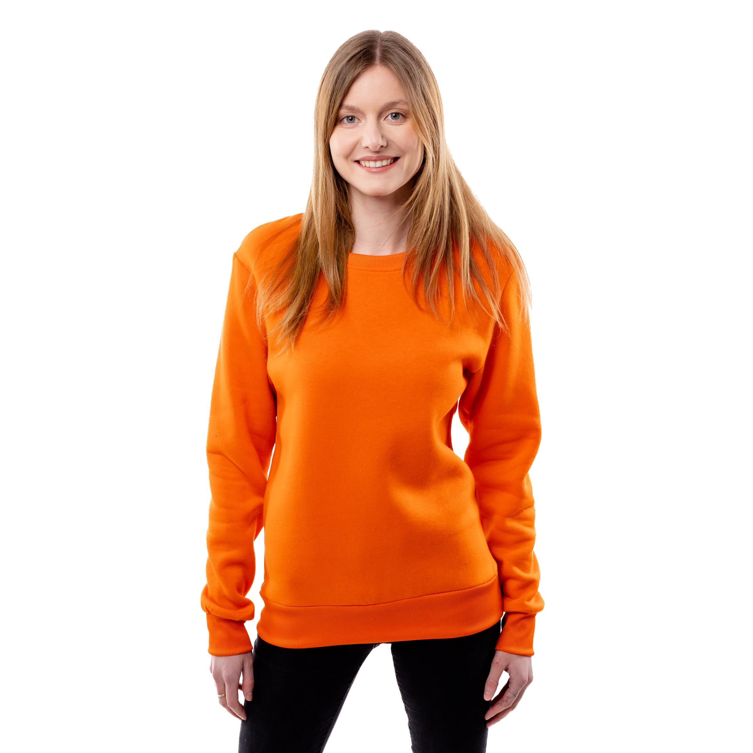 Women&#039;s sweatshirt GLANO - orange