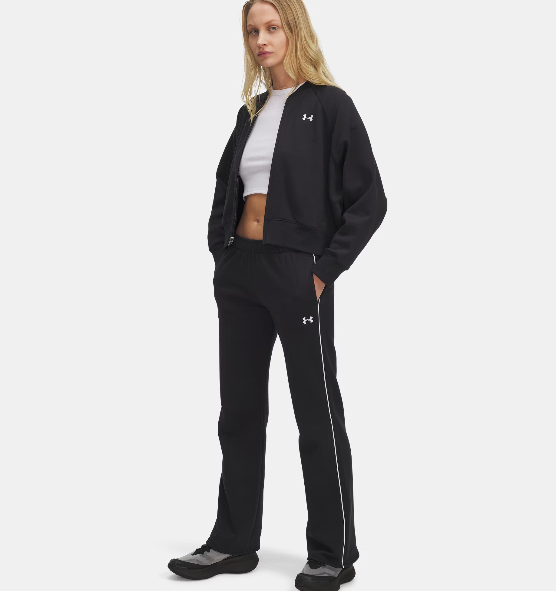 Women's sweatpants Under Armour Rival Fleece Piped Pant