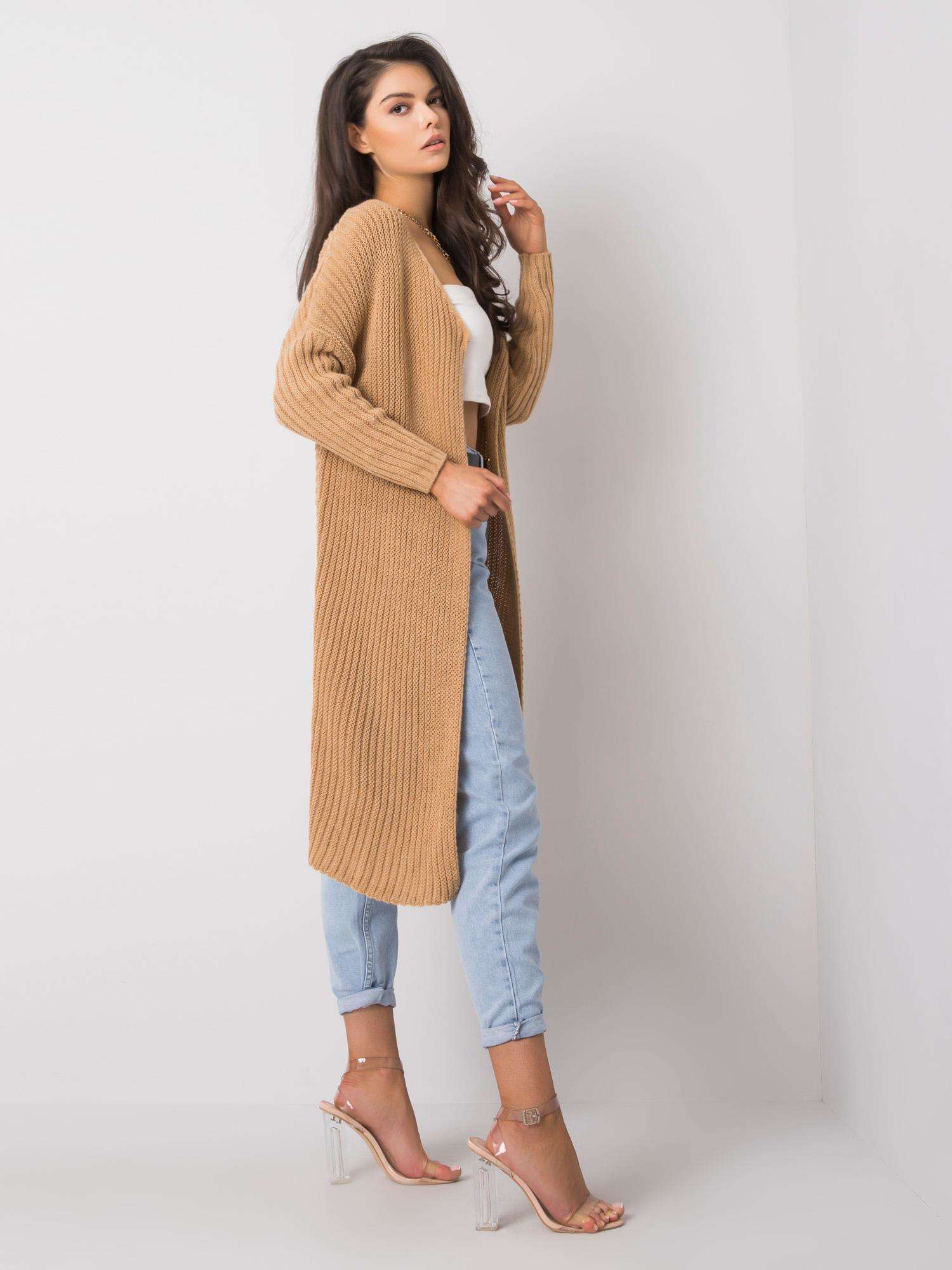 Oh Bella Cardigan cămilă