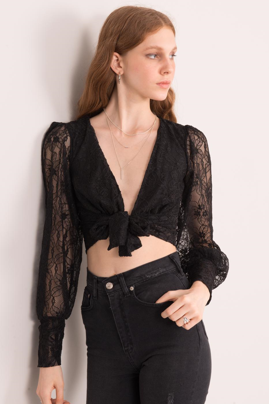 Black Blouse With BSL Bindings