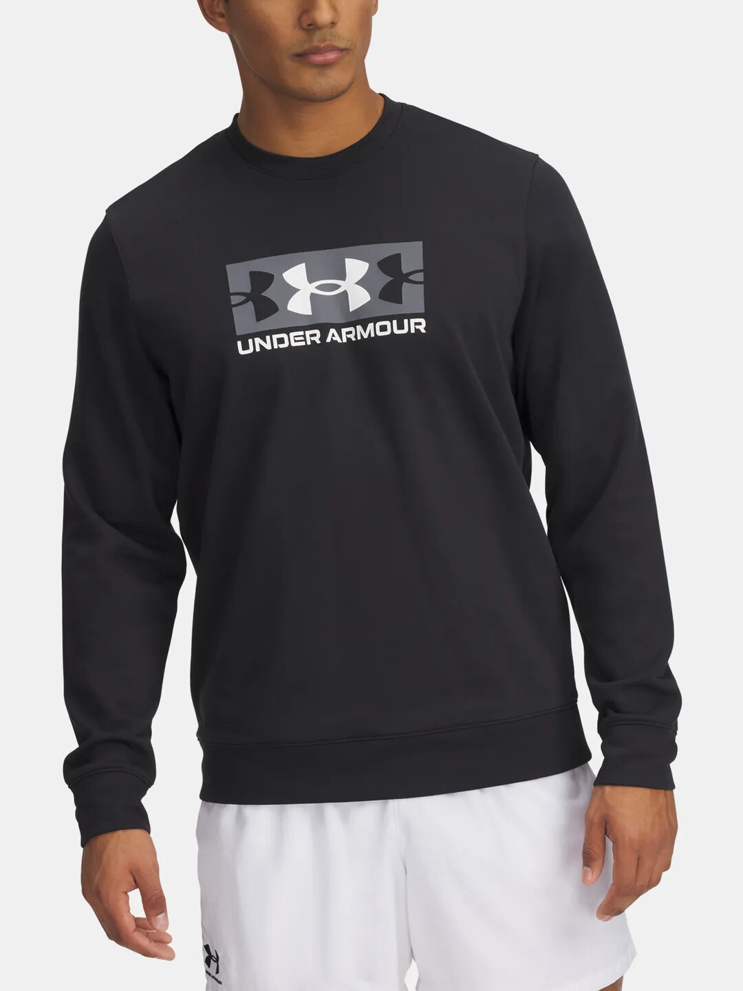 Men's Under Armour Rival Terry Logo Crew Sweatshirt