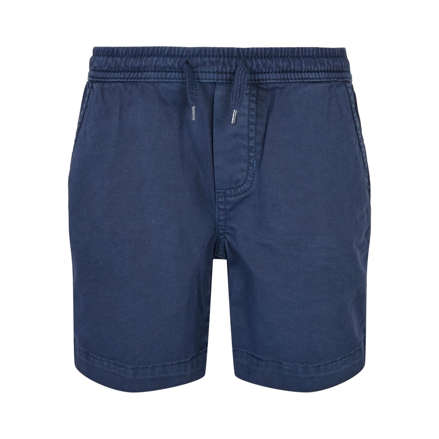 Boys Strech Twill Joggshorts Dark Blue