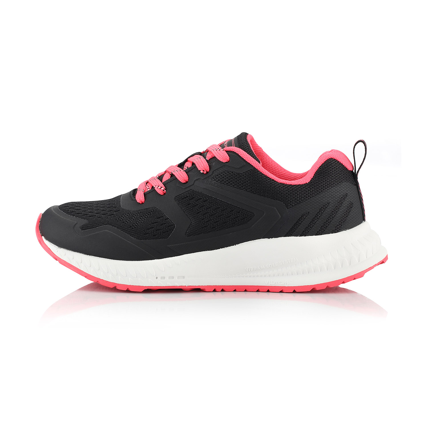 Sport Running Shoes With Antibacterial Insole ALPINE PRO NAREME Black