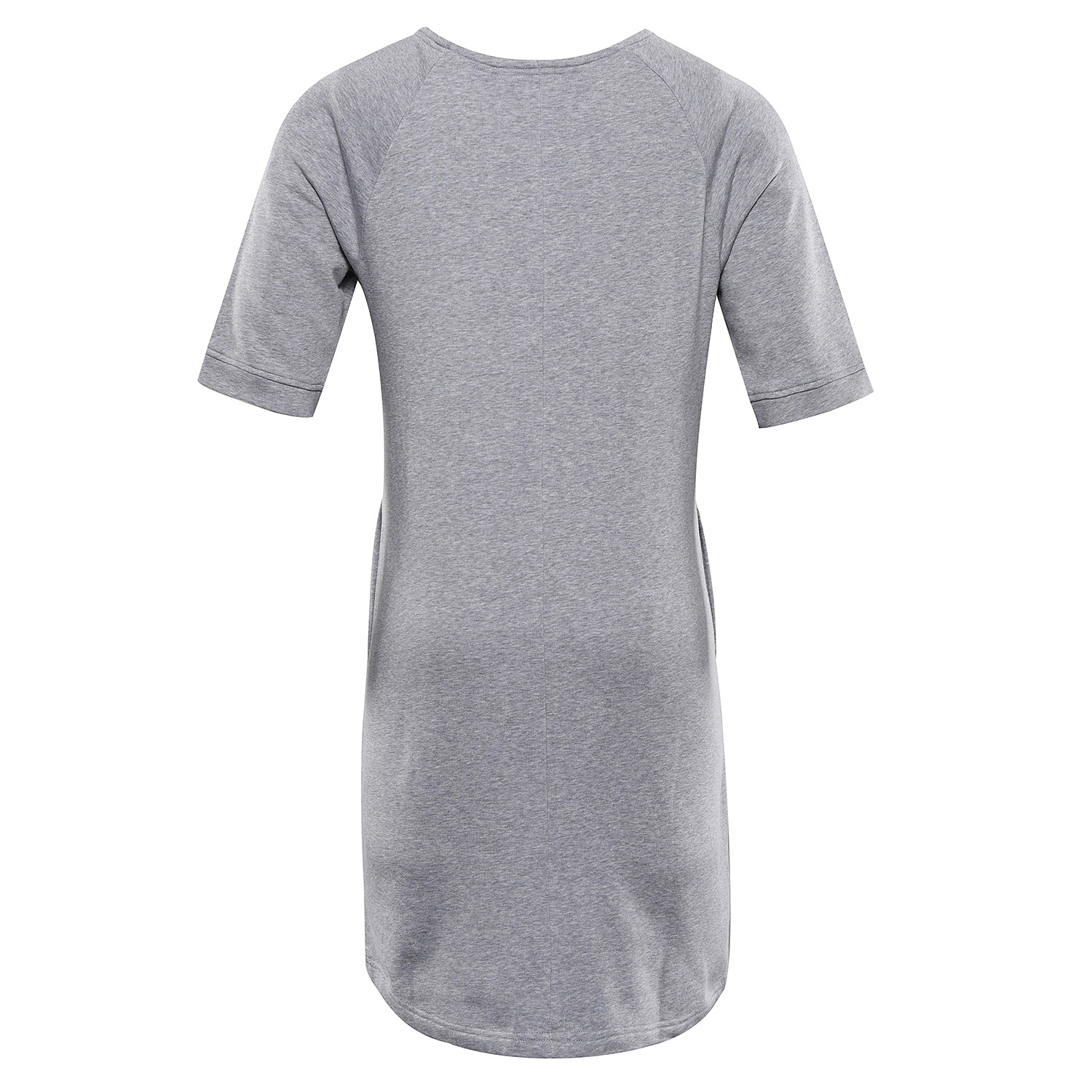 Women&#039;s cotton dress ALPINE PRO MOLEDA smoked pearl