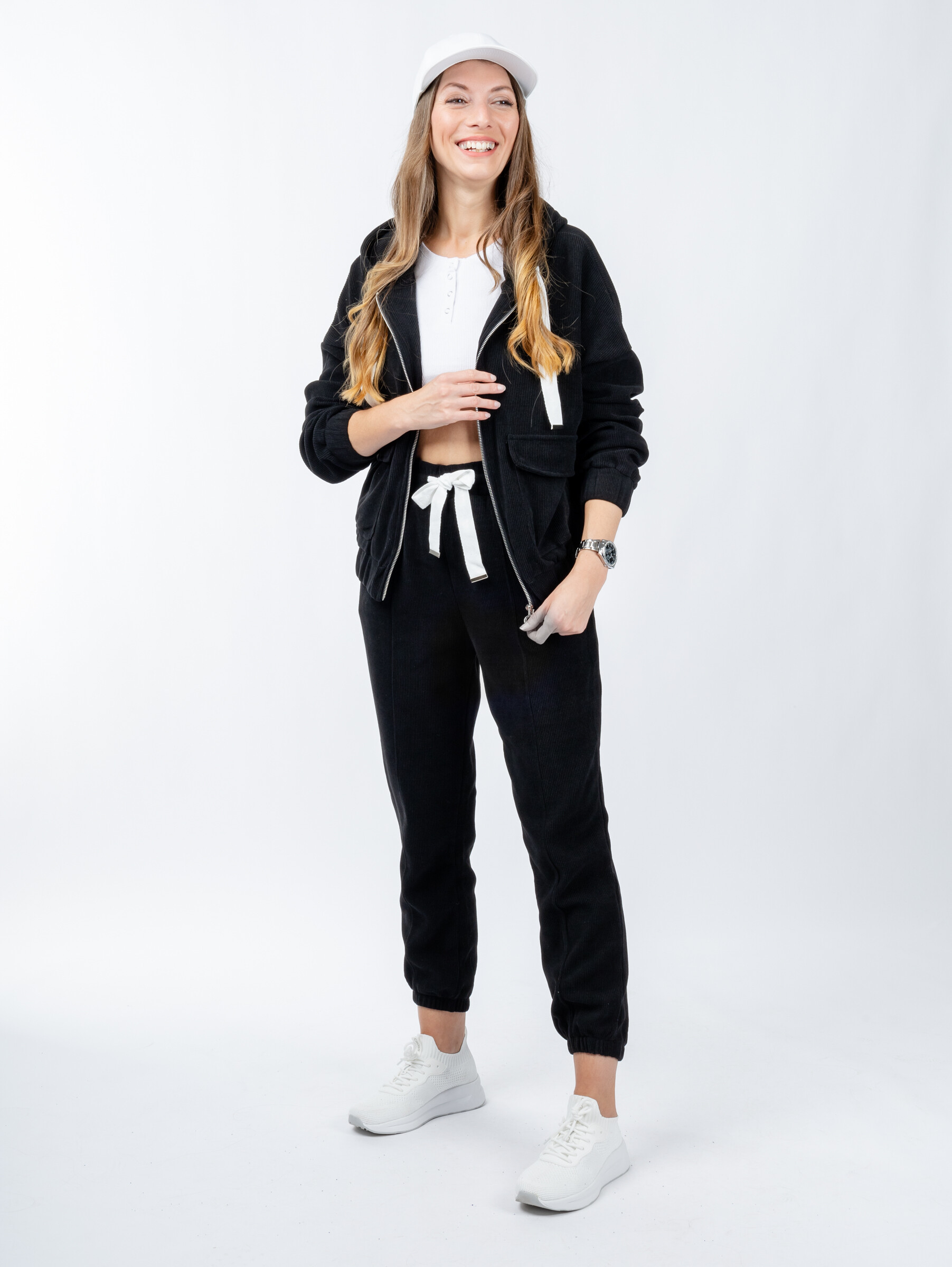 GLANO Women&#039;s Tracksuit - Black
