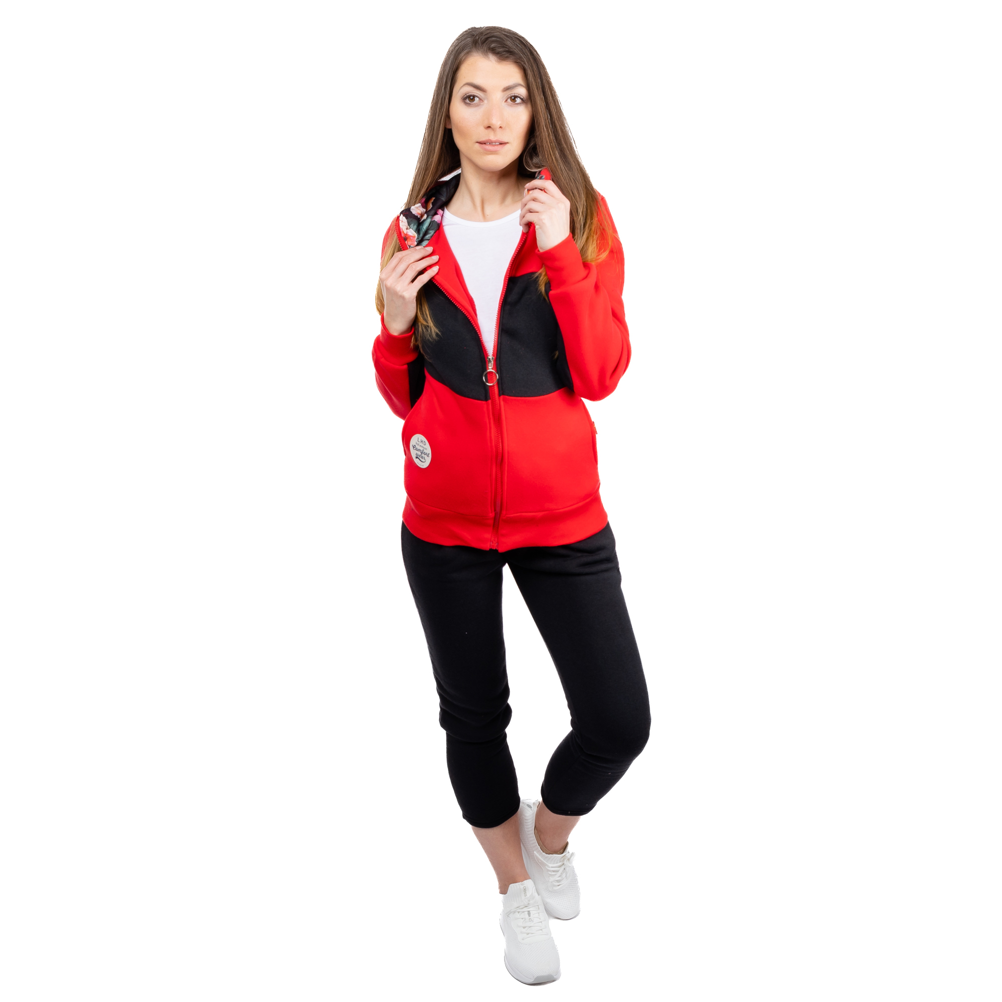 Women&#039;s tracksuit GLANO - red