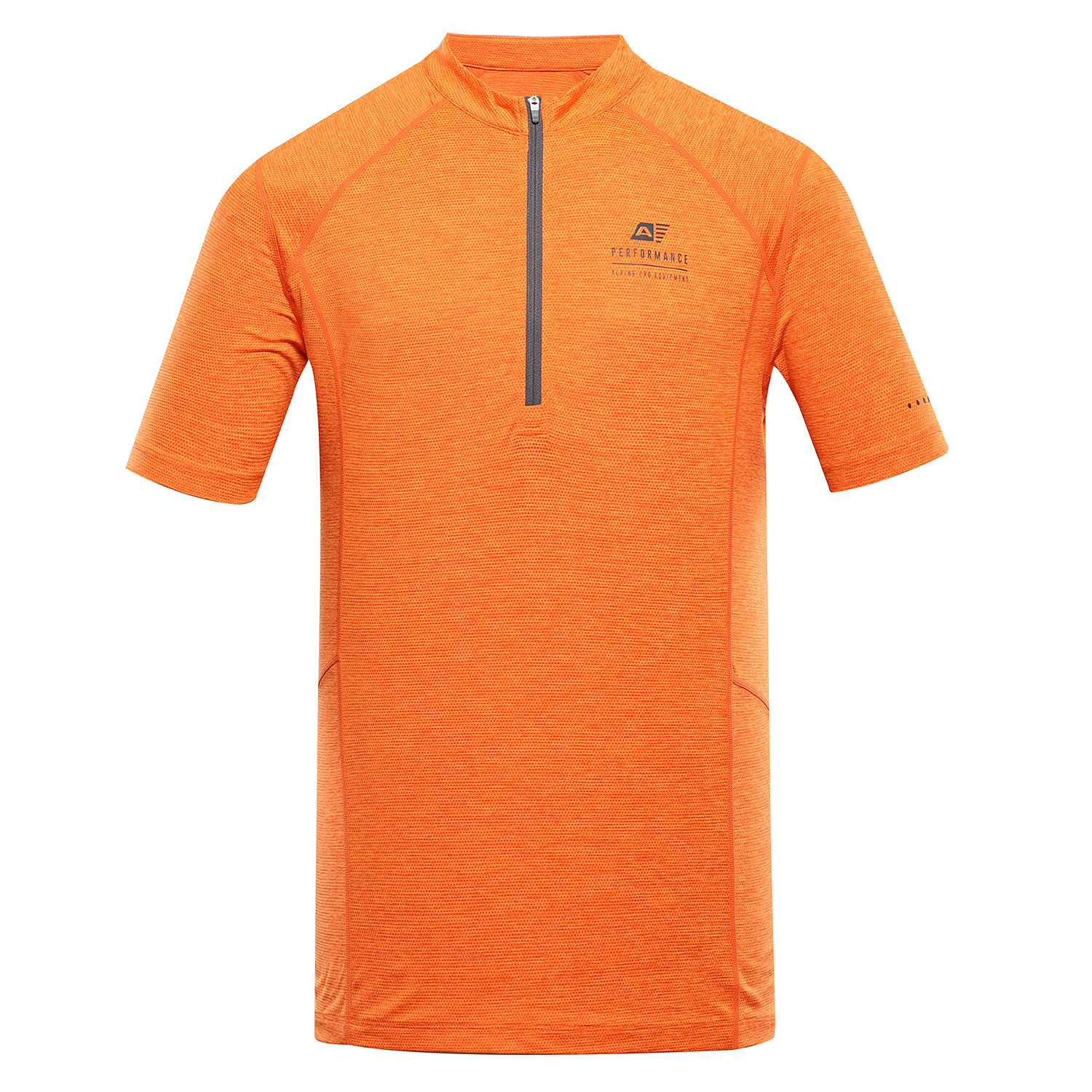 Men's quick-drying T-shirt ALPINE PRO GERET spicy orange