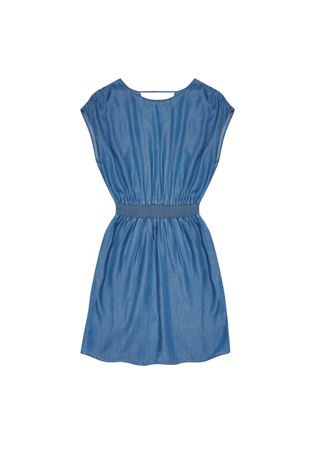 Marisse Lyocell Summer Dress L-Su-3724 Blue