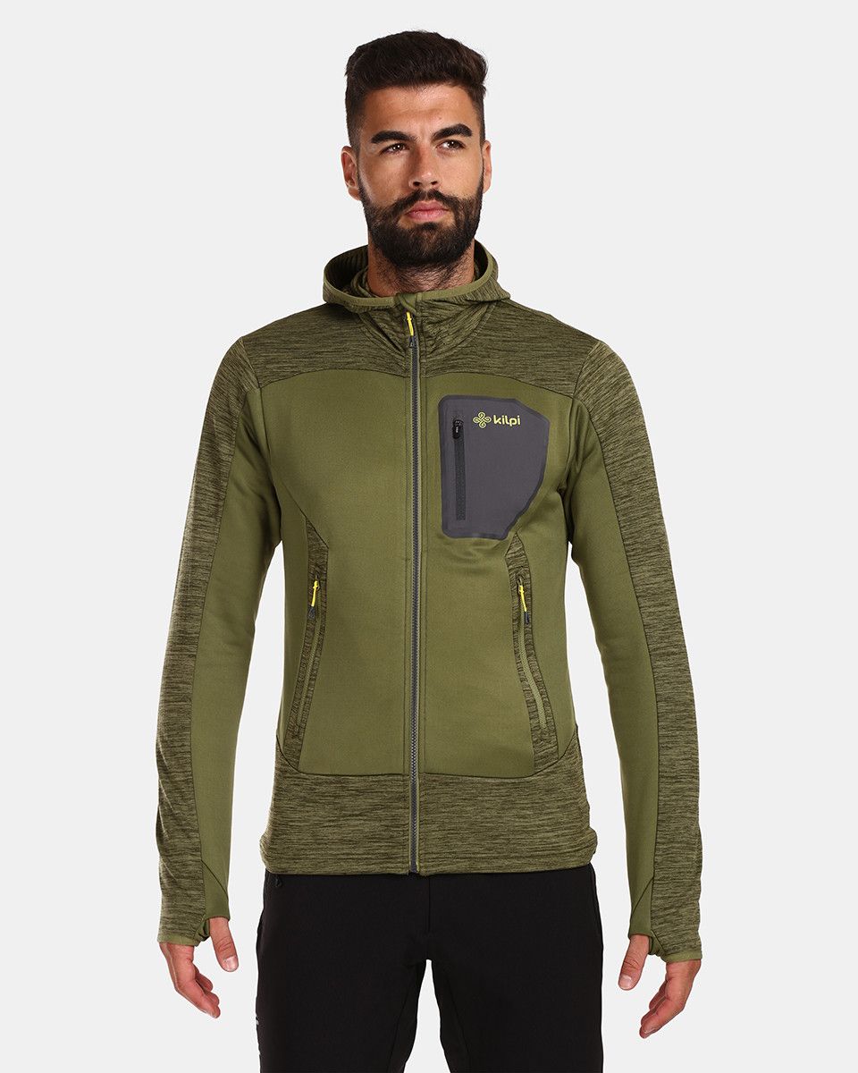 Men's functional sweatshirt Kilpi FRENI-M Green