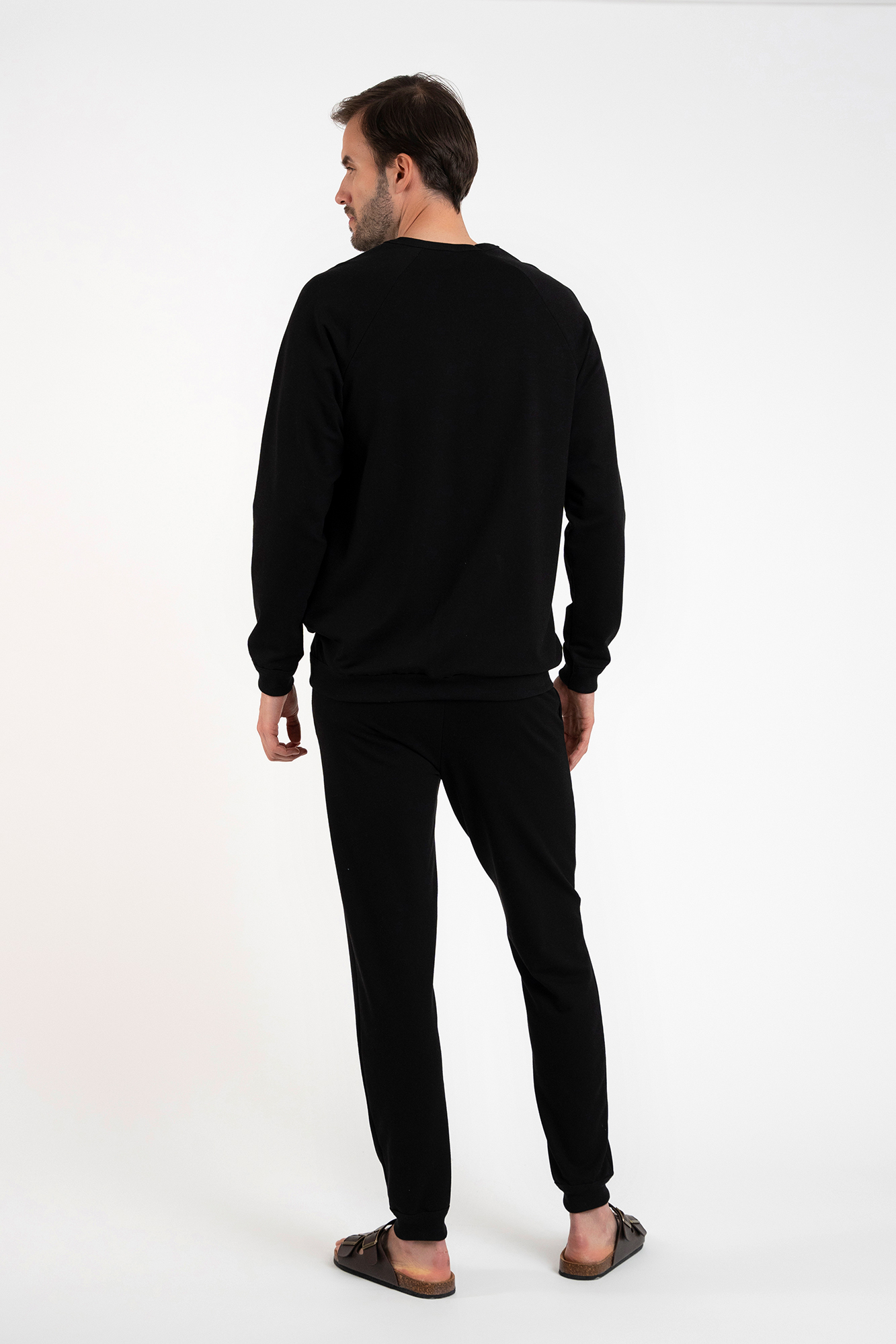 Men&#039;s Hector tracksuit, long sleeves, long pants - black